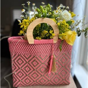 Beautifully handmade tote.